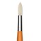 Isabey Chungking Interlocking Bristle Brush - Round, Long Handle, Size 12